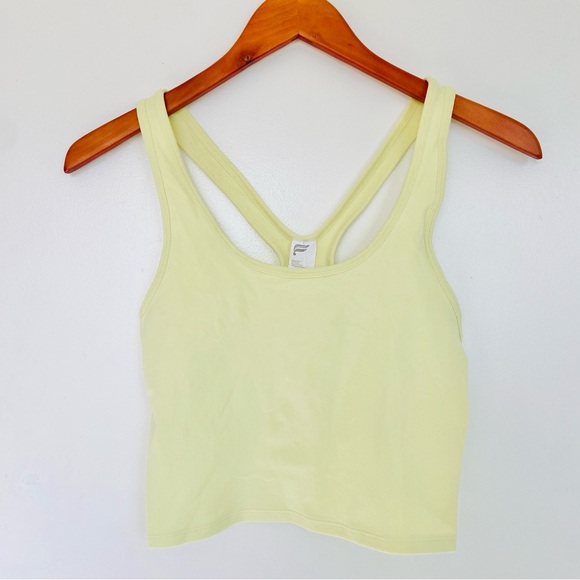 Fabletics Rylee SculptKnit Tank Lemon Creme Yellow - Picture 5 of 8